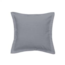 Almofada Solid com Barra 50x50 Cinza Claro