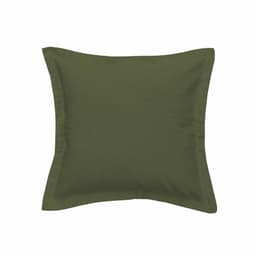 Almofada Solid com Barra 50x50 Verde Oliva