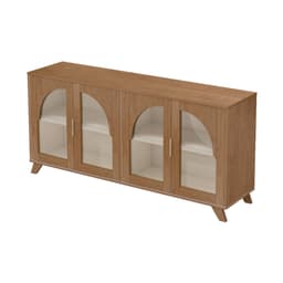 Buffet Murano 4 Portas Cinamomo e Off White