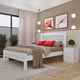 Cama Casal Safira Neve