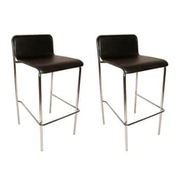 Conjunto com 2 Banquetas Pietro Preto