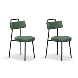 Conjunto com 2 Cadeiras Bock Verde Musgo