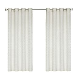 Cortina com Ilhós Honey 260X170 Ivory