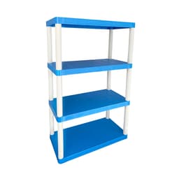 Estante Multiuso Arona Azul e Branca