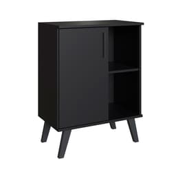 Gabinete de Banheiro Lumia 1 PT Preto
