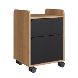 Gaveteiro Flexus 2 GV Hanover e Preto