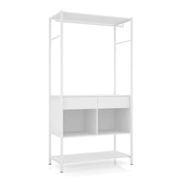 Guarda-Roupa Closet Modulado Paris Branco