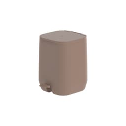 Lixeira com Pedal Aura Marrom 6 L
