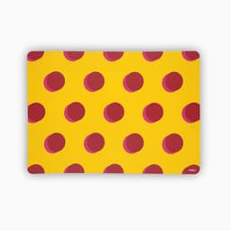 Lugar Americano Pratik Riso Amarelo e Rosa