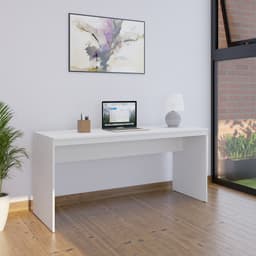 Mesa de Escritório Diretor Branca 160 cm