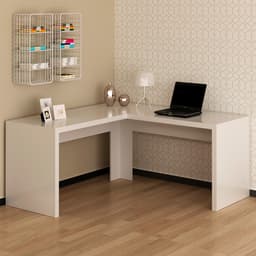Mesa de Escritório Lunes Branca
