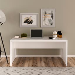 Mesa de Escritório Sofi Branca