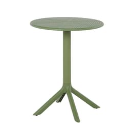 Mesa de Jardim Redonda Drops Verde 60 cm