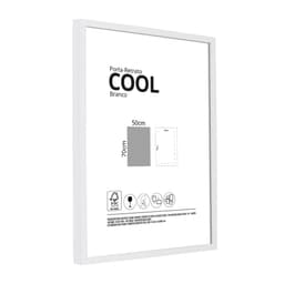 Moldura sem Vidro Cool Branca 50x70 cm