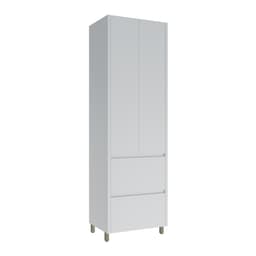 Paneleiro Rainha 2 Portas 2 Gavetas Branco