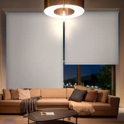 Persiana Blackout Bloom Linho Bege 160x160