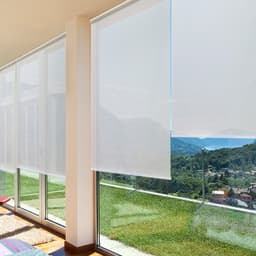 Persiana Rolo Solar Screen Branca 140x260