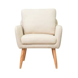 Poltrona Amsterdã Linho Bege