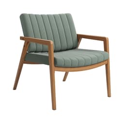Poltrona Lang Linho Verde Sage