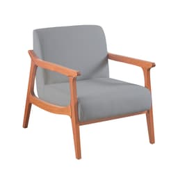 Poltrona Olívia Linho Cinza