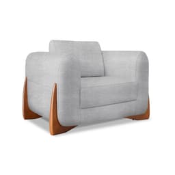 Poltrona Yves Bouclé Cinza