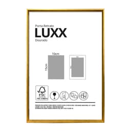 Porta-Retrato 10x15 Luxx Dourado