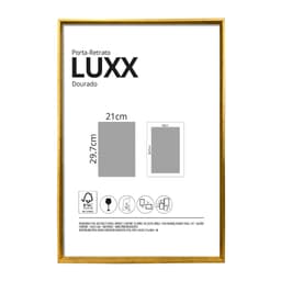 Porta-Retrato 21x29 Luxx Dourado