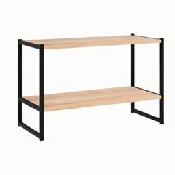 Prateleira Shelf Calvi e Preta 40 cm
