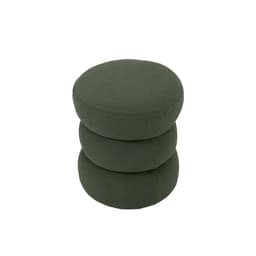 Puff Alma Bouclé Verde Stone