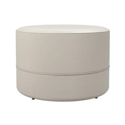 Puff Clarice Linho Areia 62 cm