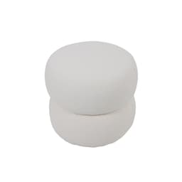 Puff Respiro Poliéster Off White