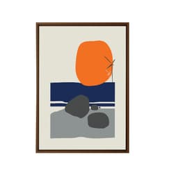 Quadro Decorativo sem Vidro Sunset Colorido