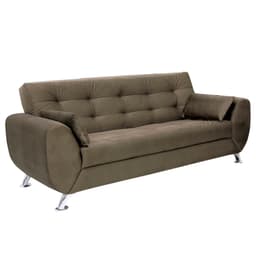 Sofá 3 Lugares Larissa Suede Café