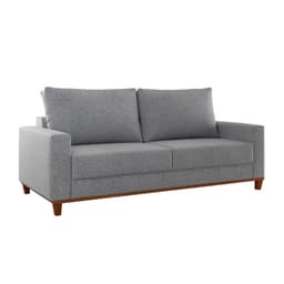 Sofá 3 Lugares New York Linho Cinza