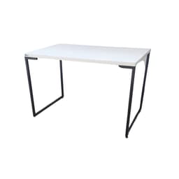 Mesa Industrial MDF Branca 130cm