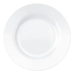 Prato Sobremesa Menu Branco