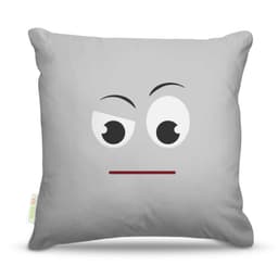 Almofada Carinha Cinza 45X45Cm