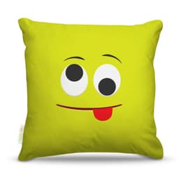 Almofada Carinha Verde Abacate 45X45Cm