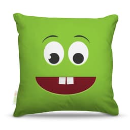 Almofada Carinha Verde Bandeira 45X45Cm