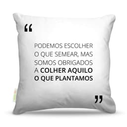 Almofada Frases Colher 45X45Cm