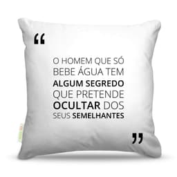Almofada Frases Segredos 45X45Cm
