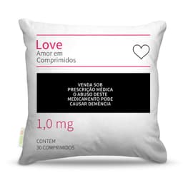 Almofada Love Remedio 45X45Cm