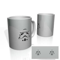 Caneca Nerderia Strorntrooper Minimalist