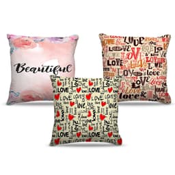 Combo De Almofadas Love 40X40Cm