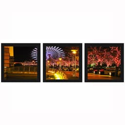 Combo Quadro Decorativo 20X20Cm X3
