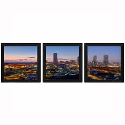 Combo Quadro Decorativo 20X20Cm X3