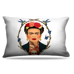 Fronha Para Travesseiros Frida Caveira