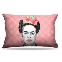 Fronha Para Travesseiros Frida Rosa