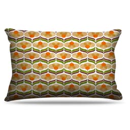Fronha Para Travesseiros Vintage Laranja