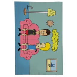 Pano De Prato Nerderia Beaves Butthead